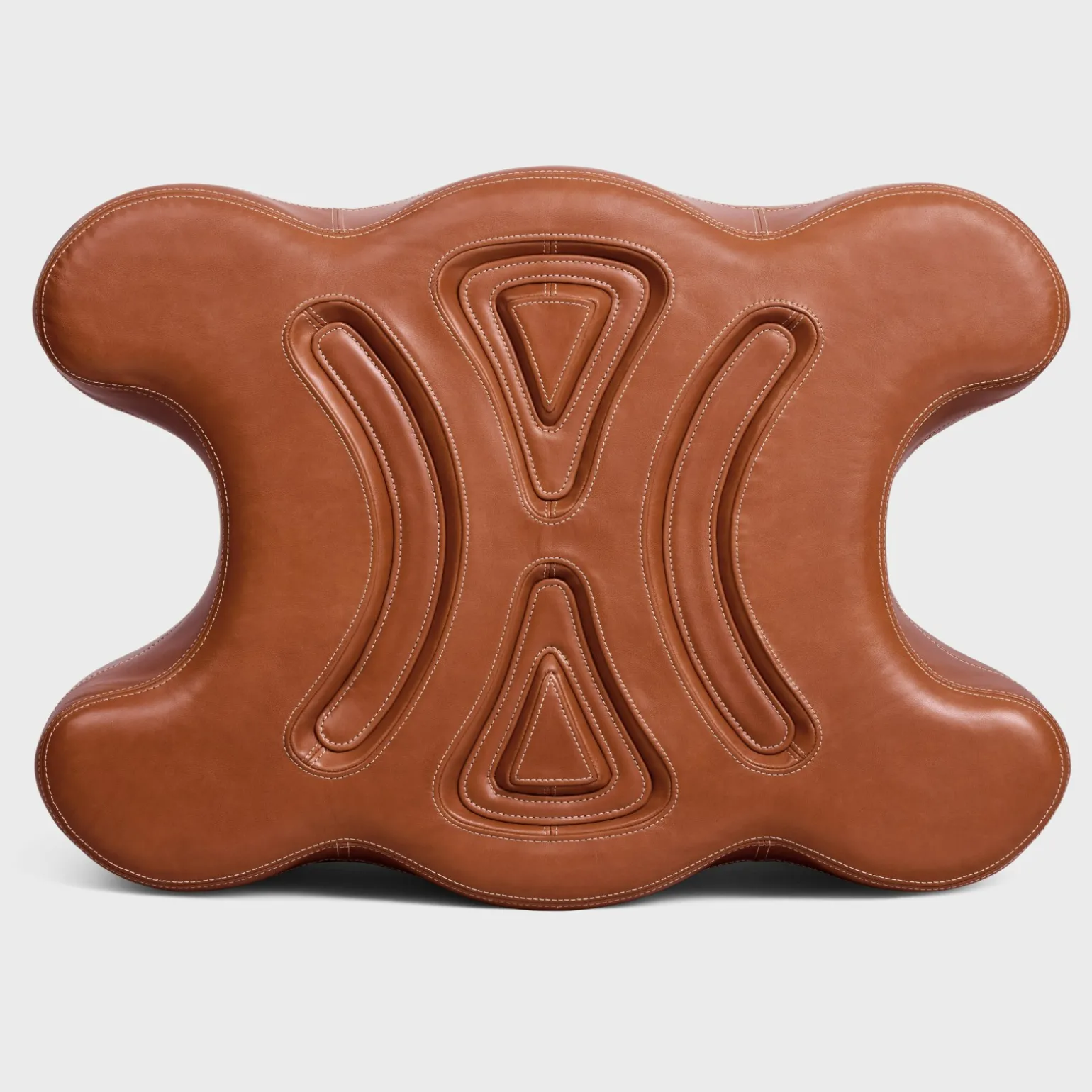 Triomphe couch in smooth calfskin
