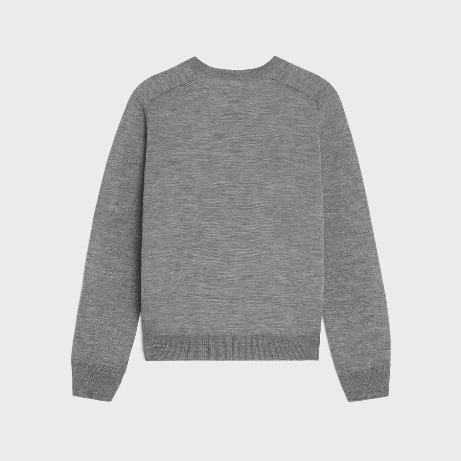 triomphe crew neck sweater in wool