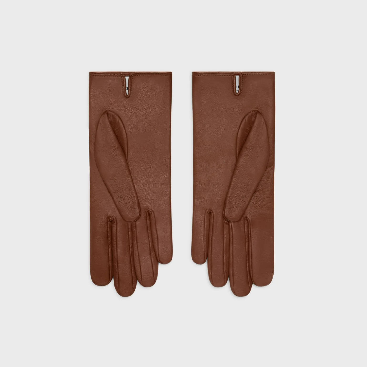 triomphe gloves in plongé lambskin