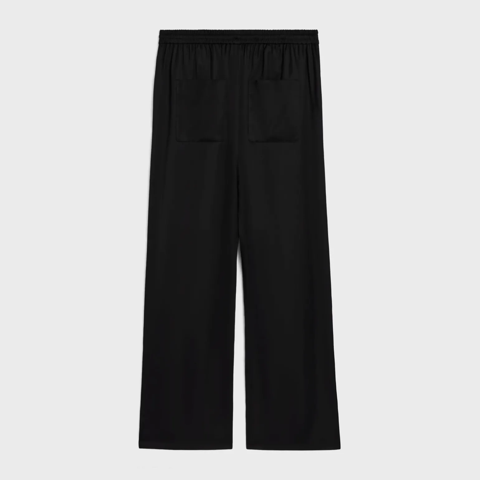 triomphe jogging pants in flowing satin