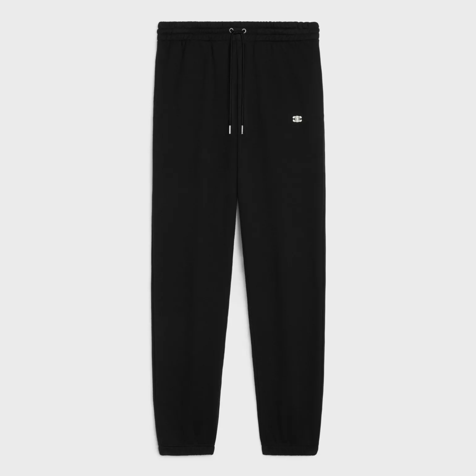 triomphe loose track pants in cotton and cashmere
