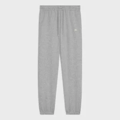 triomphe loose track pants in cotton and cashmere