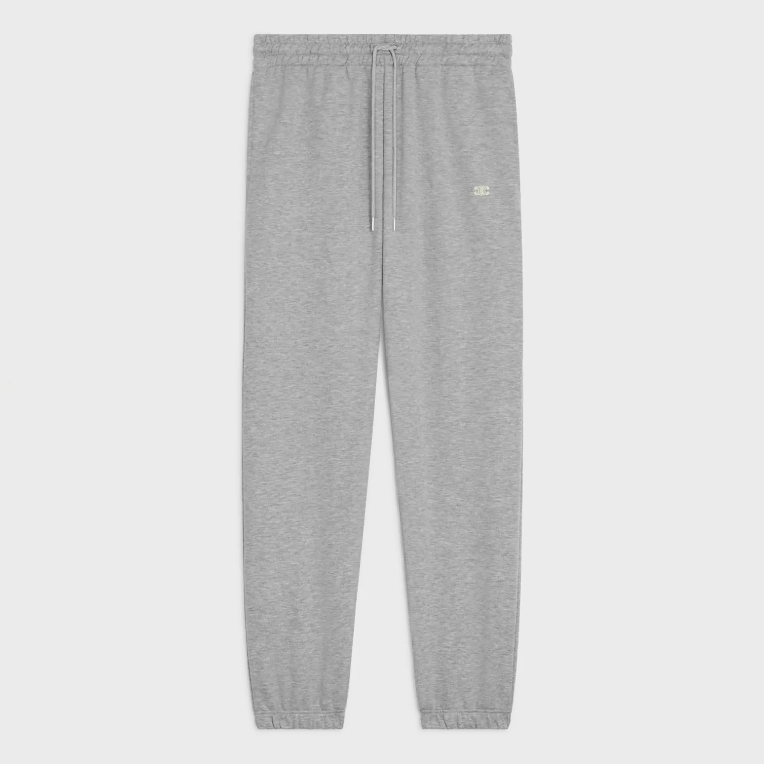 triomphe loose track pants in cotton and cashmere