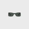 Triomphe Metal Racer Sunglasses in Metal