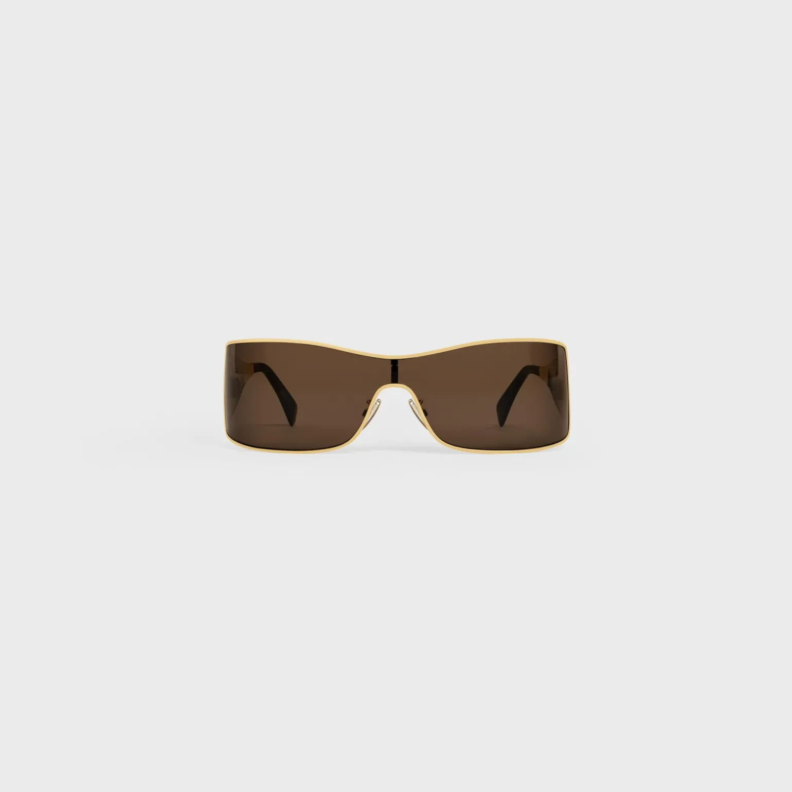 Triomphe Metal Racer Sunglasses in Metal