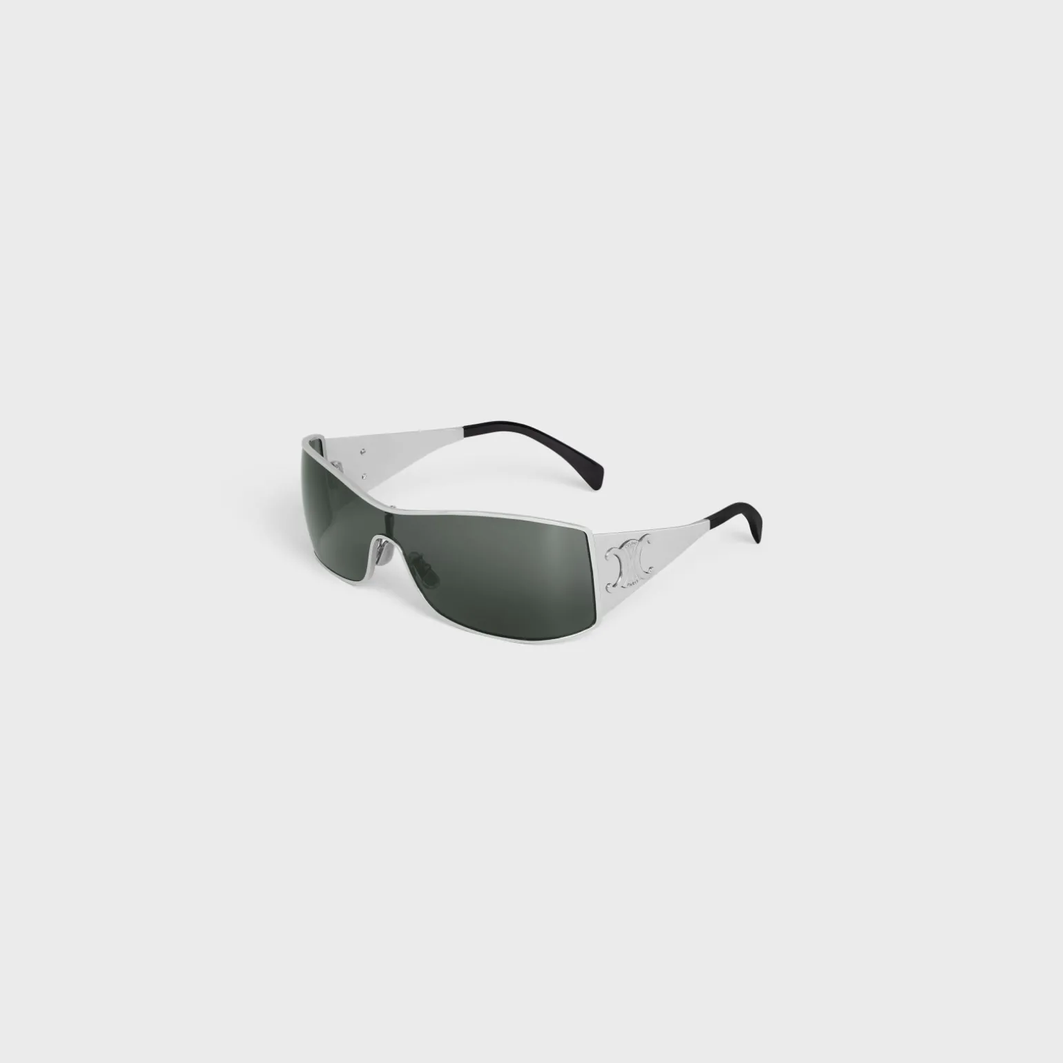Triomphe Metal Racer Sunglasses in Metal