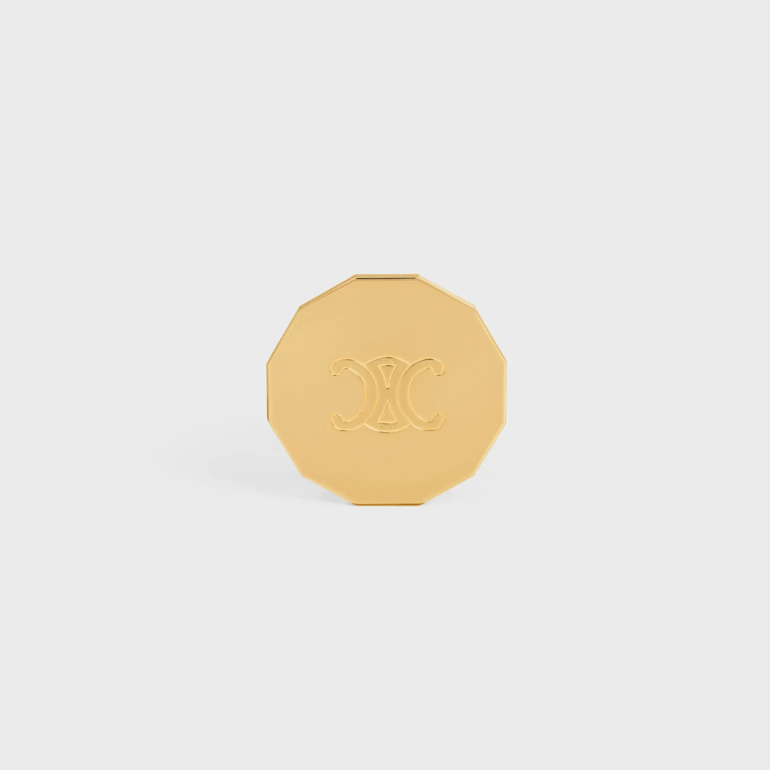 TRIOMPHE MIRROR IN BRASS