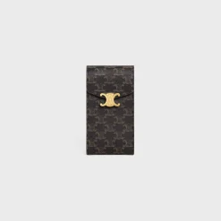 TRIOMPHE PHONE POUCH in triomphe canvas