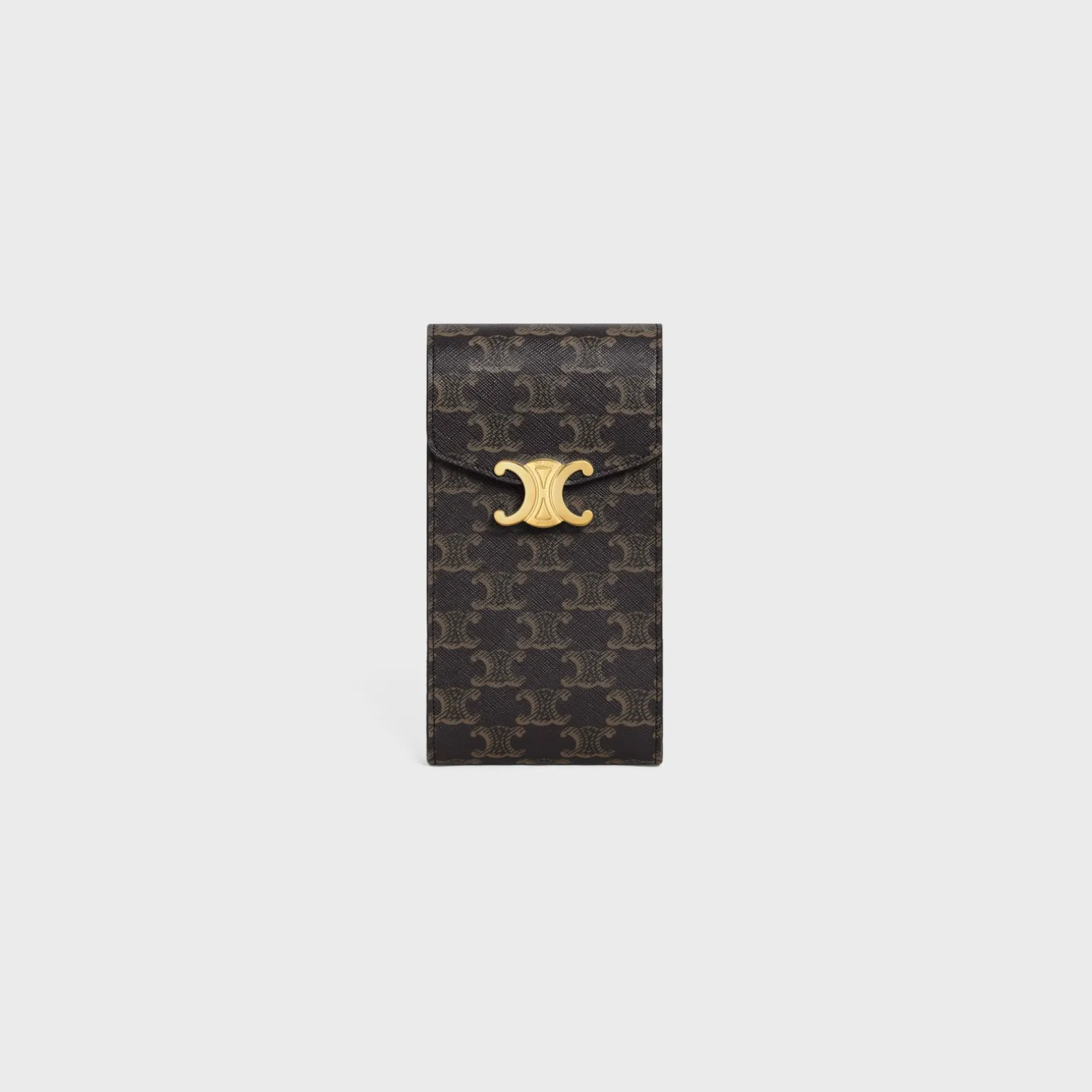 TRIOMPHE PHONE POUCH in triomphe canvas