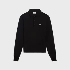 triomphe polo shirt in cotton piqué