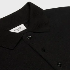 triomphe polo shirt in cotton piqué