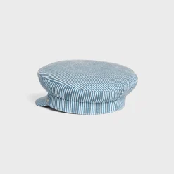 triomphe sailor cap in cotton hickory