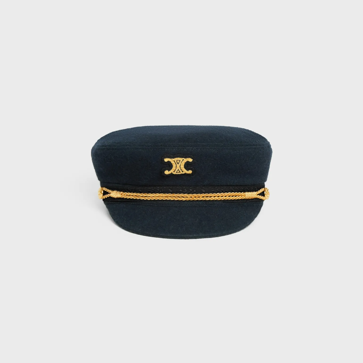 triomphe sailor cap in wool cloth