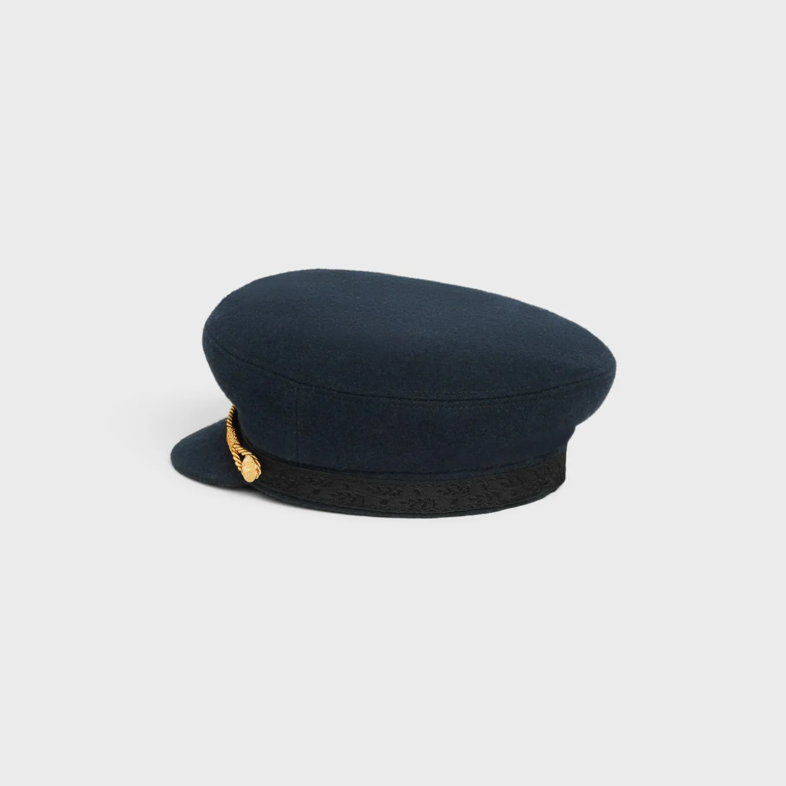 triomphe sailor cap in wool cloth