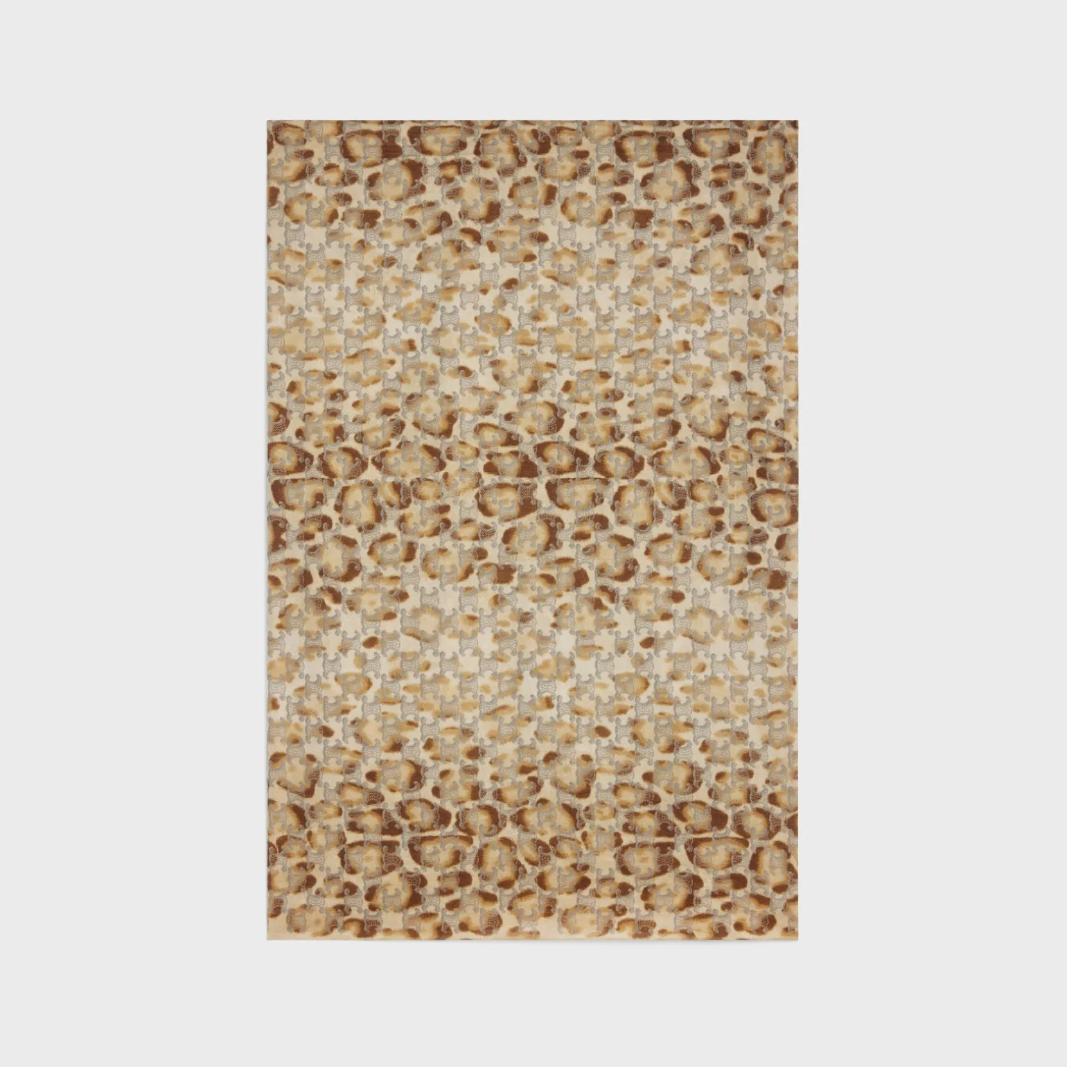 triomphe sarong in leopard cotton