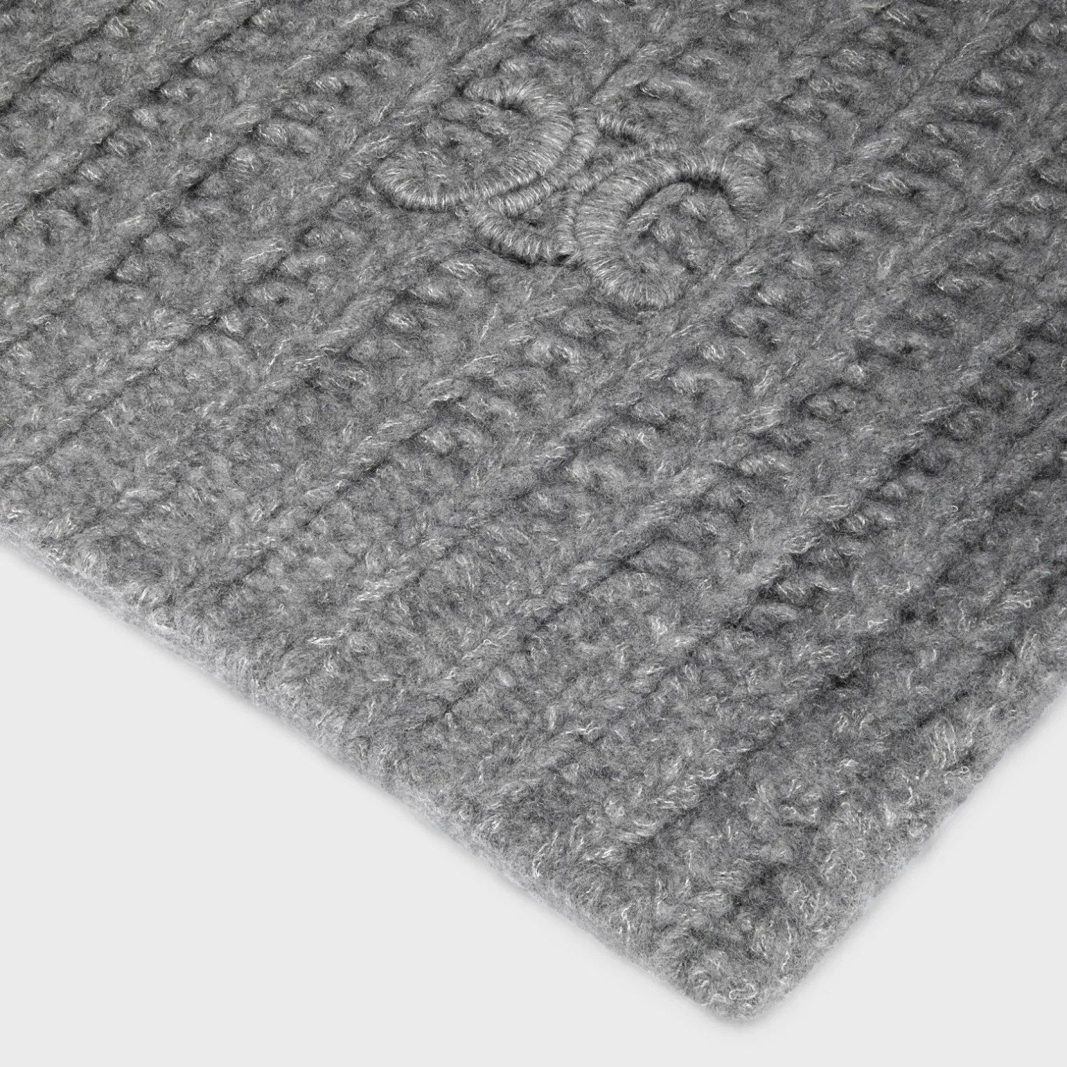 triomphe scarf in cashmere, wool and silk