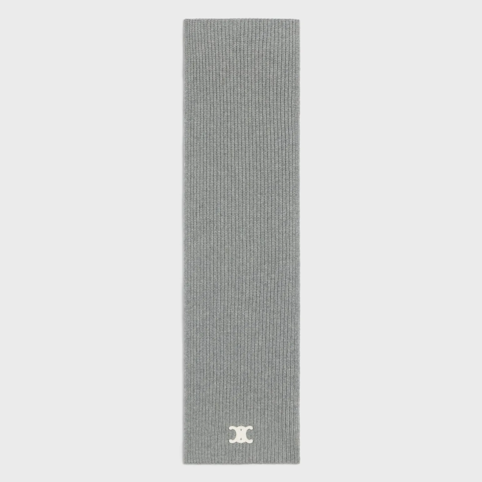 triomphe scarf in heritage cashmere