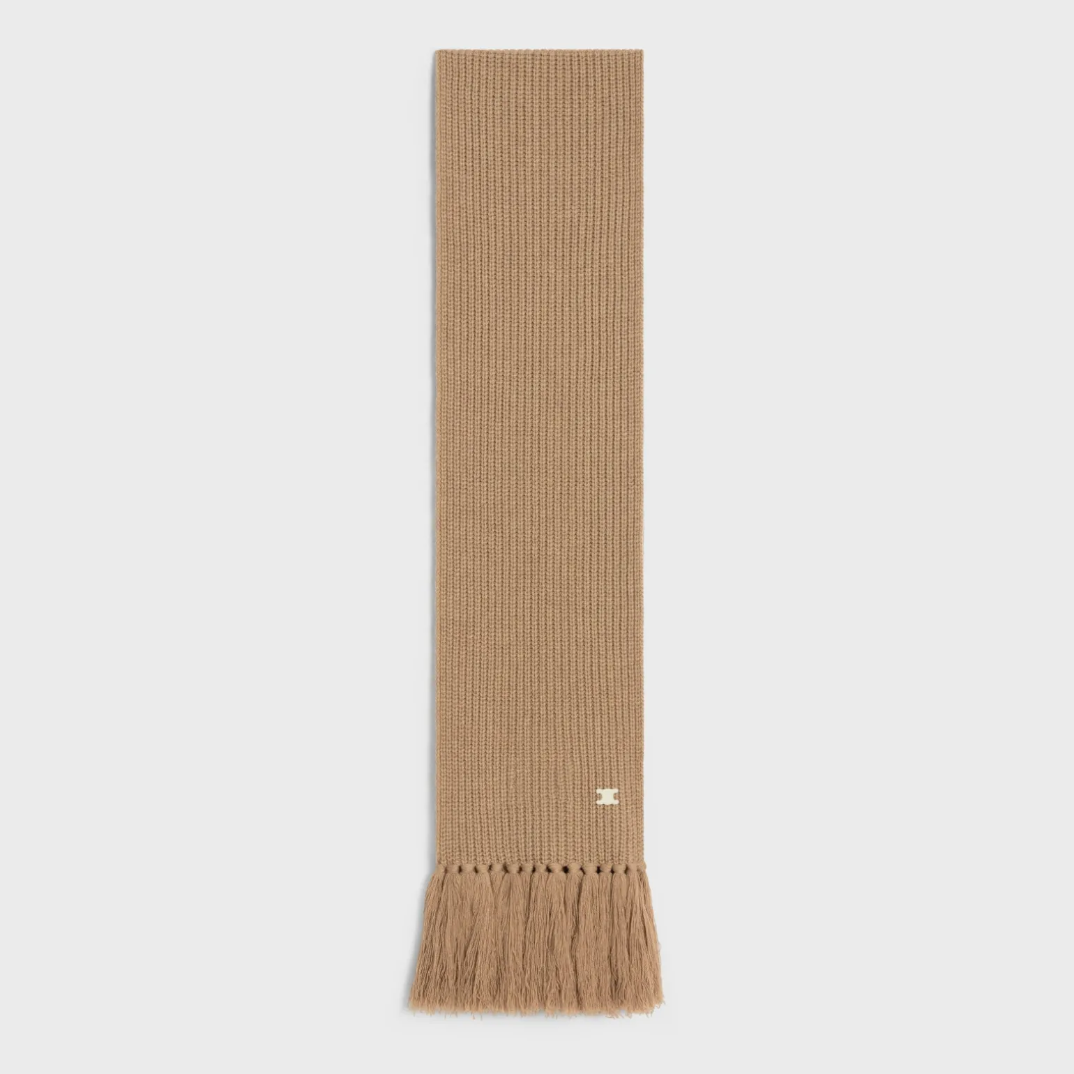 triomphe scarf in seamless cashmere