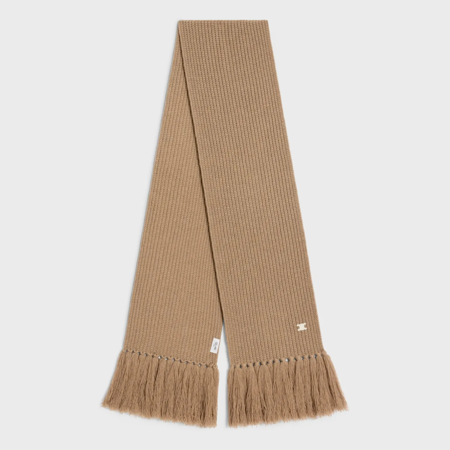 triomphe scarf in seamless cashmere