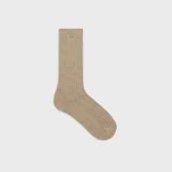 triomphe socks in wool and cashmere