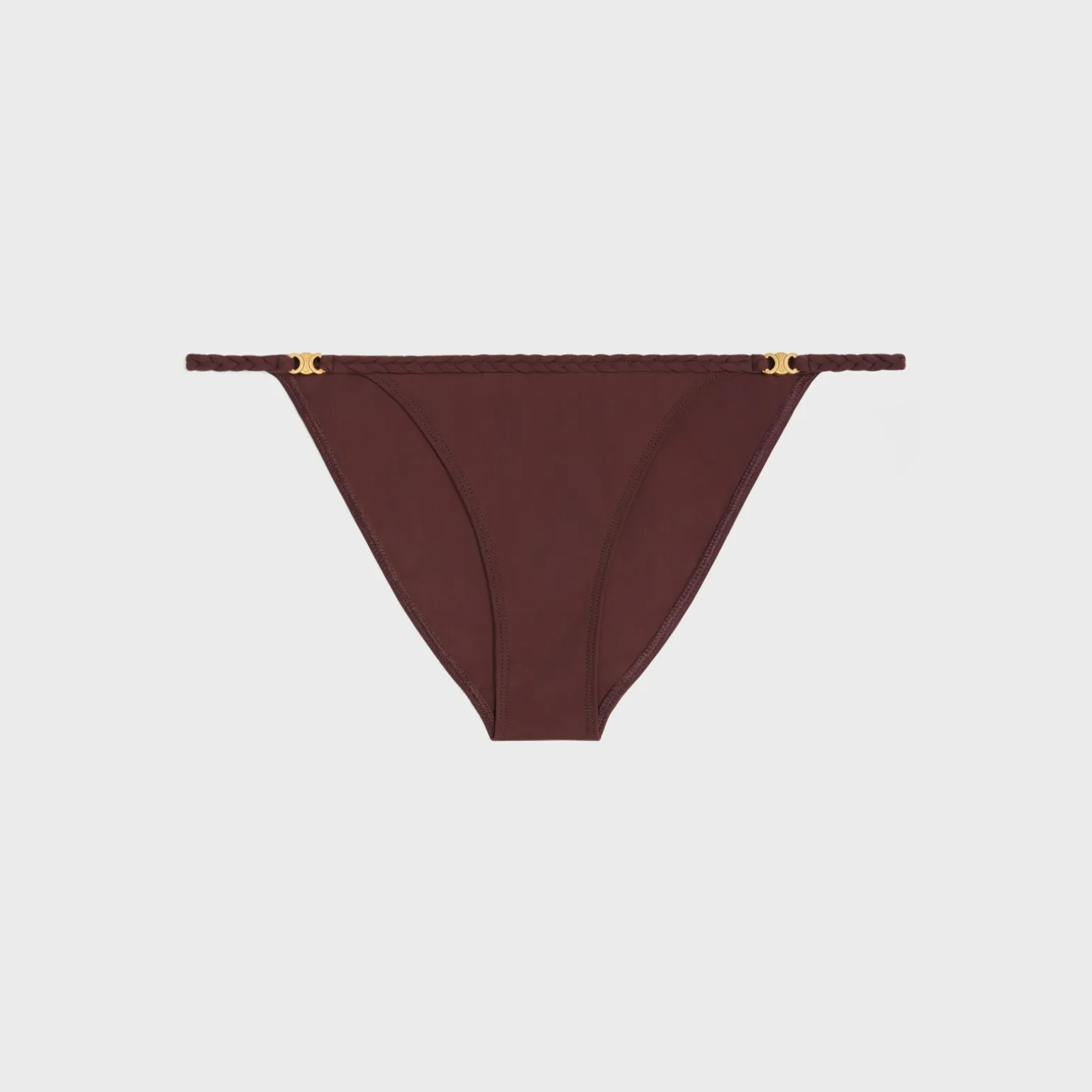 triomphe swimsuit bottom in matte jersey