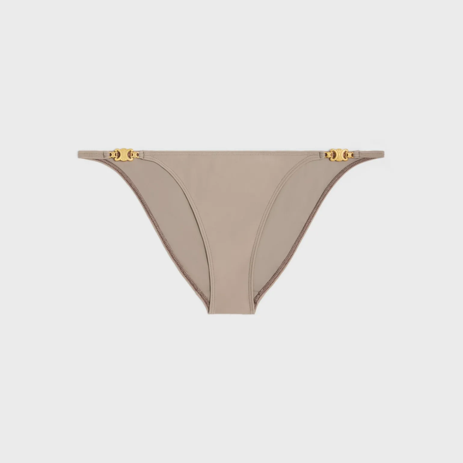 triomphe swimsuit bottom in matte jersey