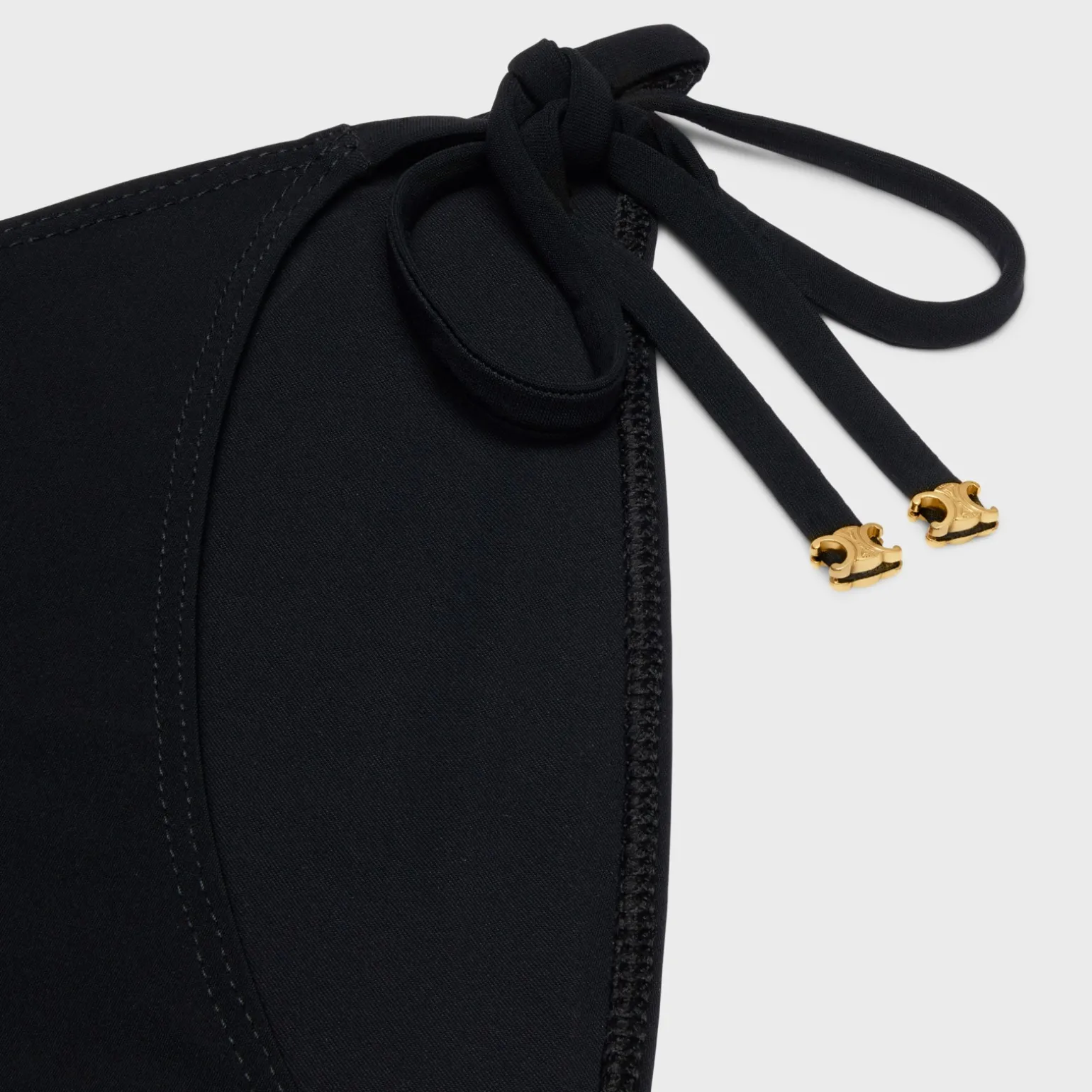 triomphe swimsuit bottom in matte jersey