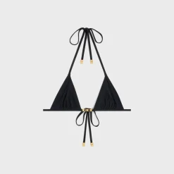 triomphe triangle top in matte jersey