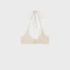 triomphe triangle top in matte jersey