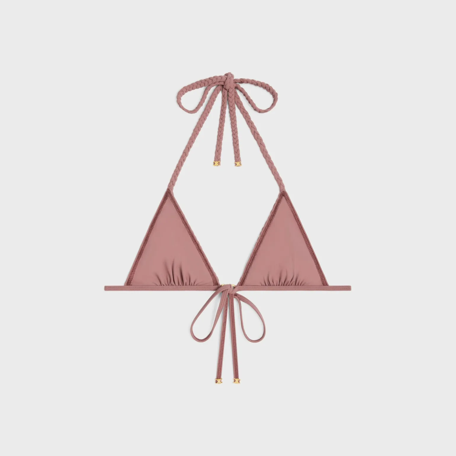 triomphe triangle top in matte jersey