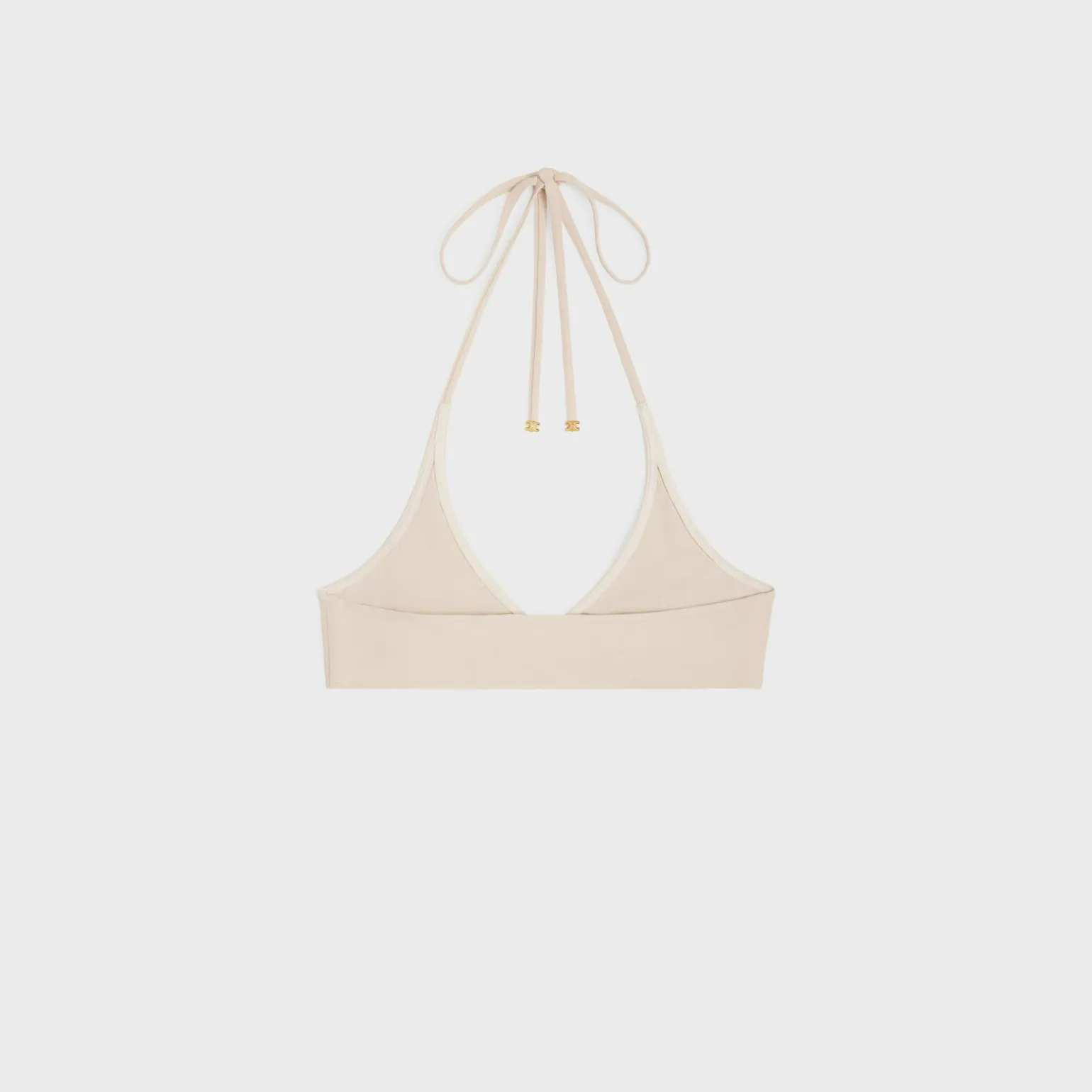 triomphe triangle top in matte jersey