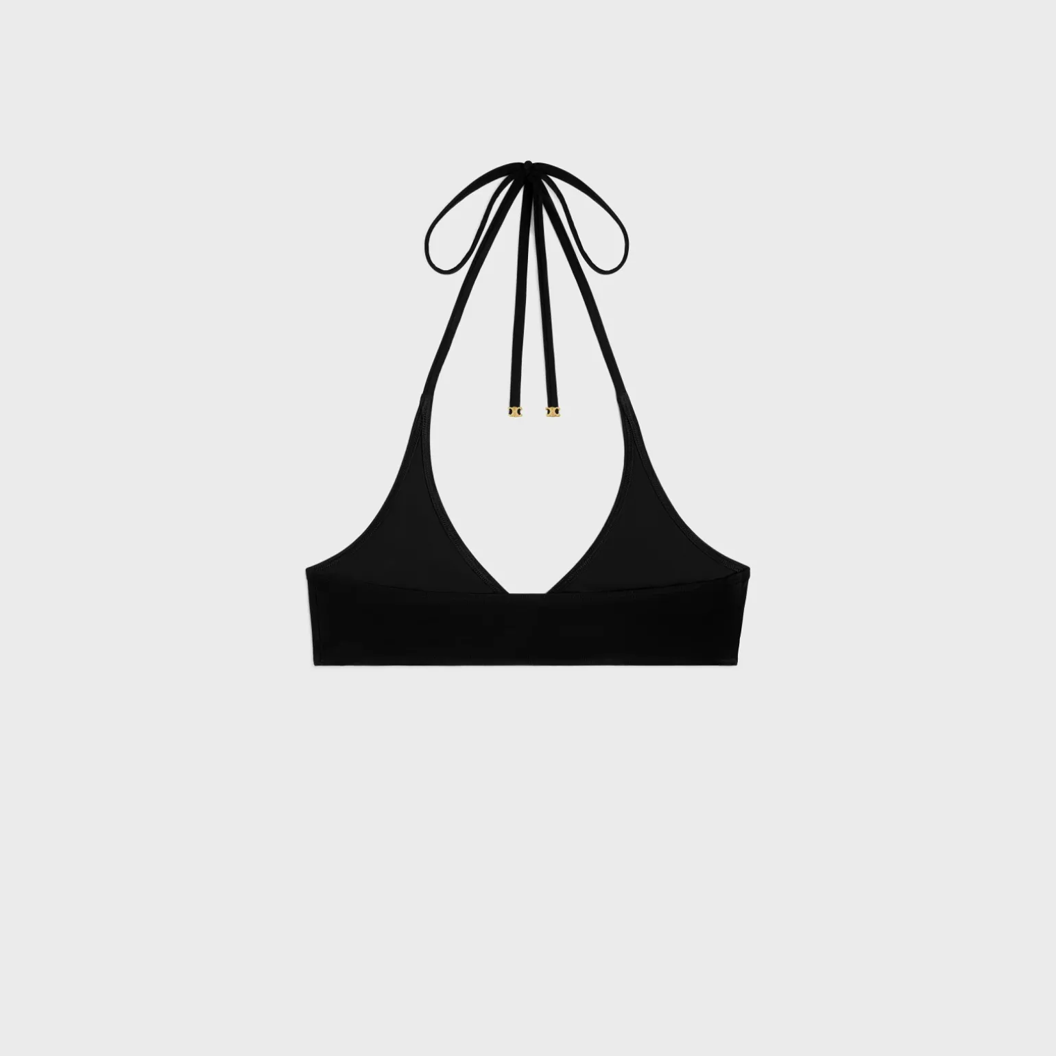 triomphe triangle top in matte jersey