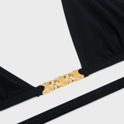 triomphe triangle top in matte jersey