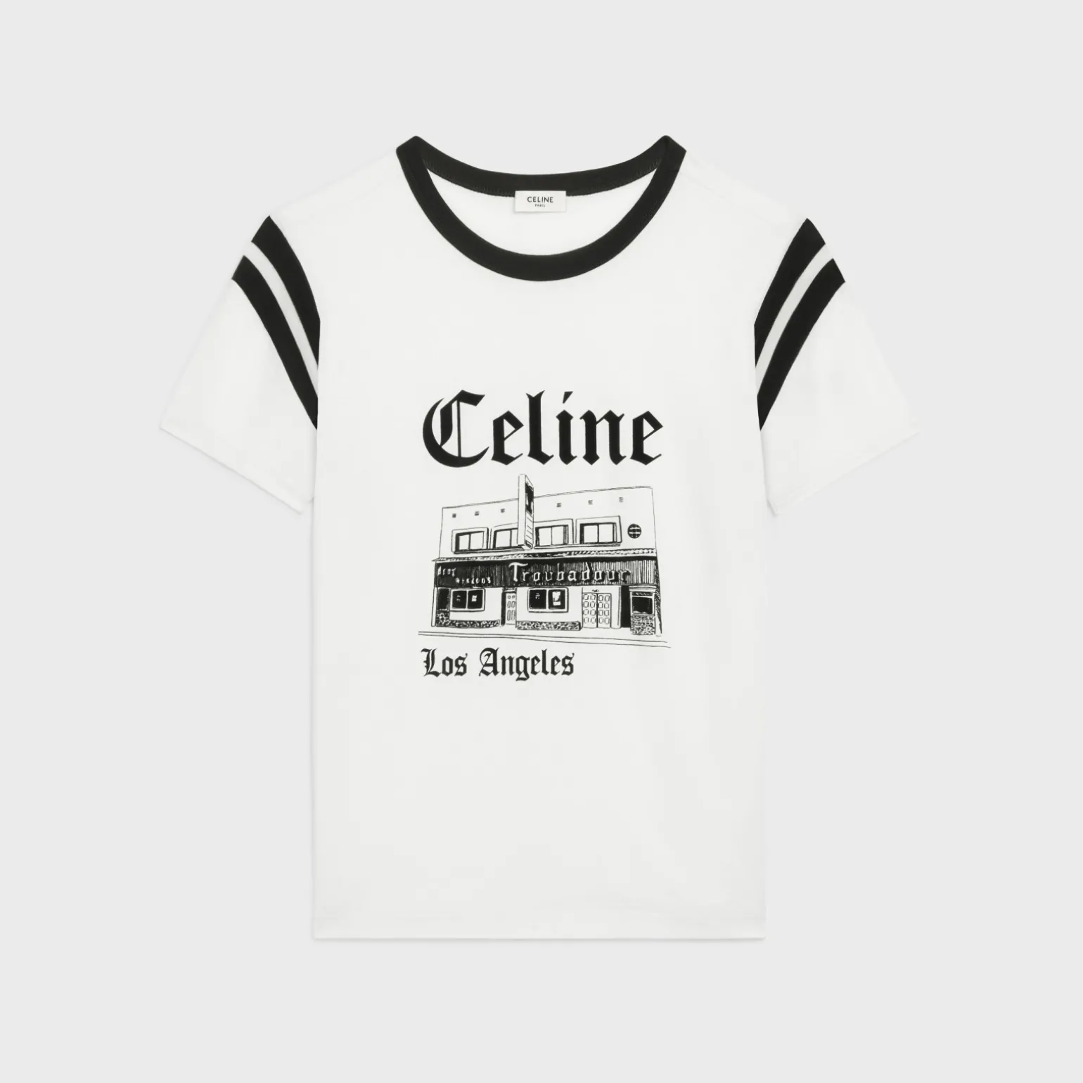 troubadour regular t-shirt in cotton jersey