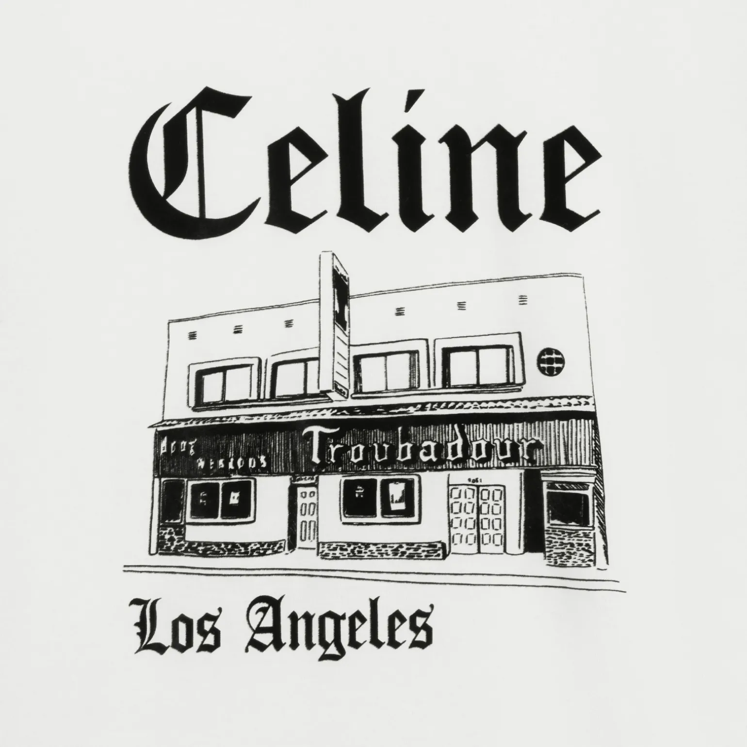 troubadour regular t-shirt in cotton jersey