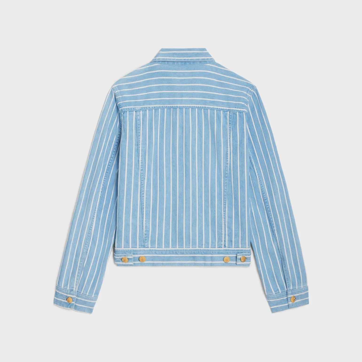 trucker jacket in lightweight denim