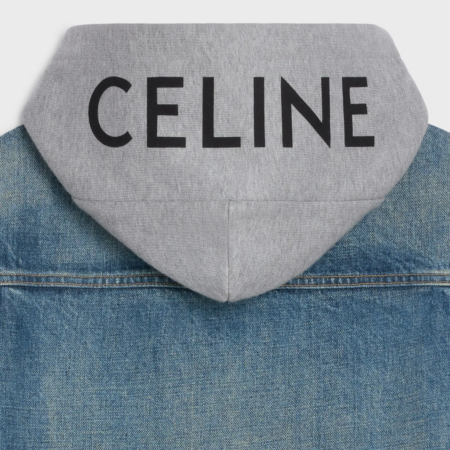 trucker jacket in union wash denim