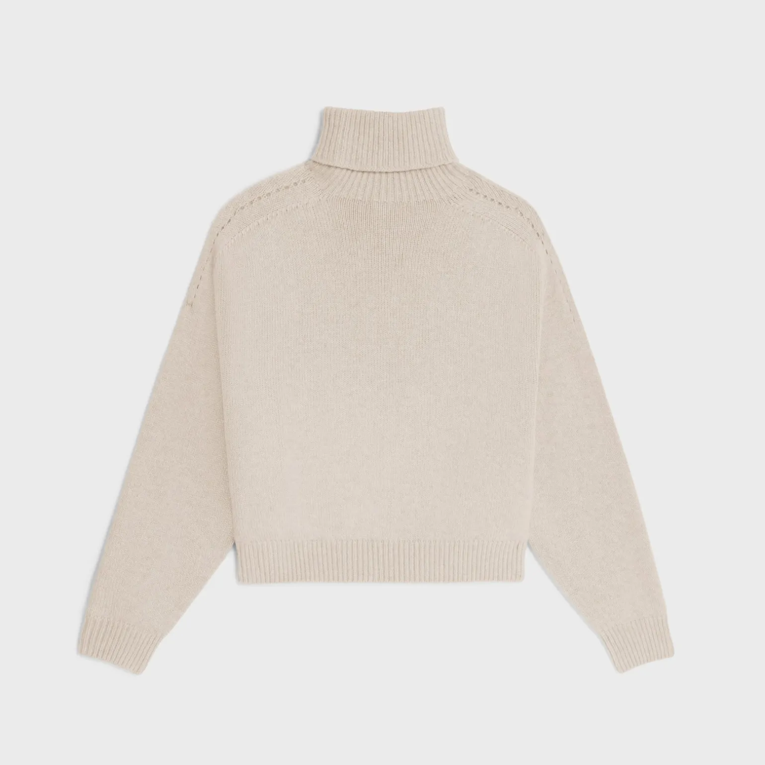 turtleneck sweater in seamless cashmere
