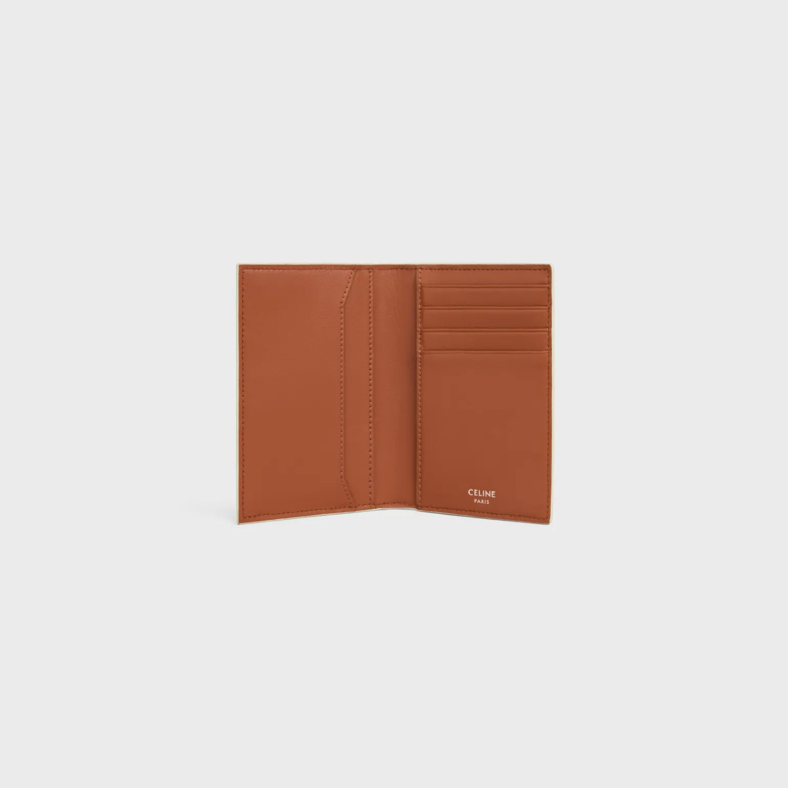 VERTICAL CARD HOLDER in Triomphe Canvas