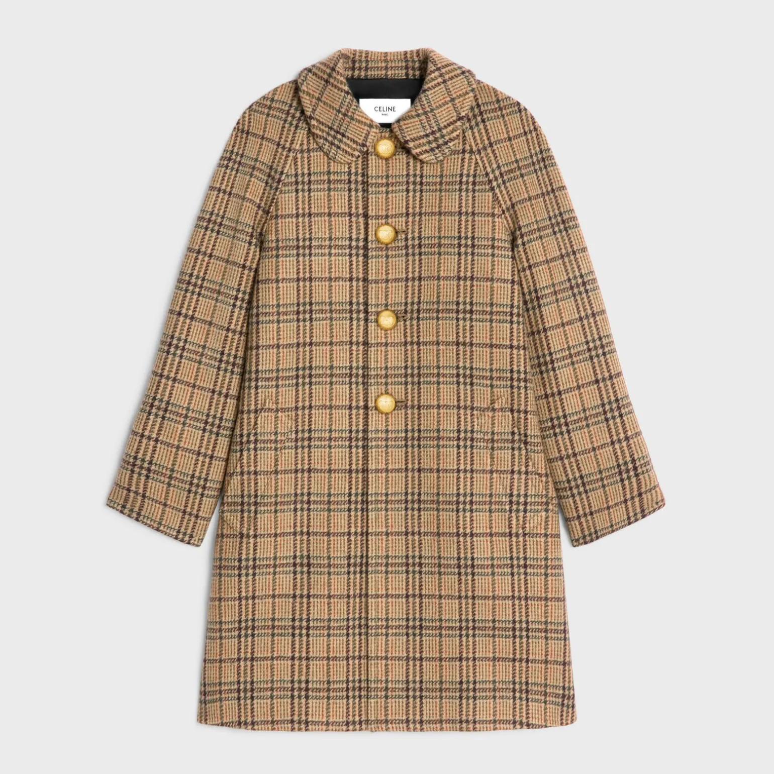 Victoire mac in Prince of Wales wool