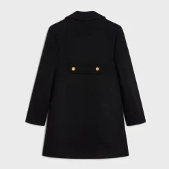 Victorine coat in in double faced cashmere