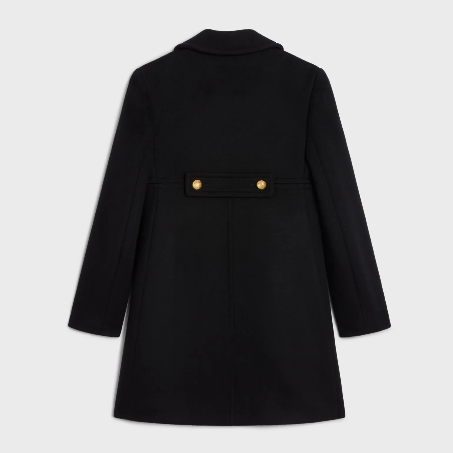 Victorine coat in in double faced cashmere