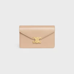 WALLET ON CHAIN MARGO in PATENT CALFSKIN