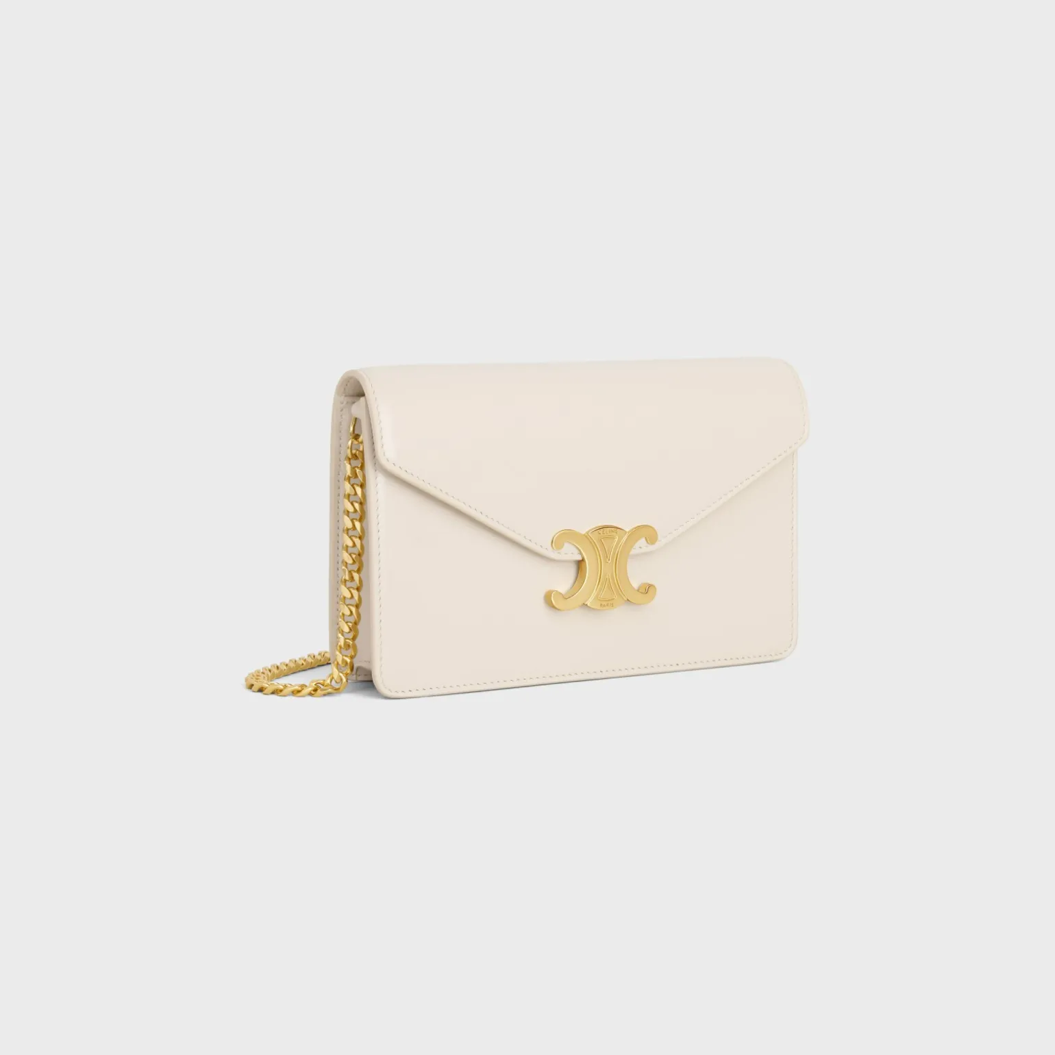 WALLET ON CHAIN MARGO in Shiny calfskin