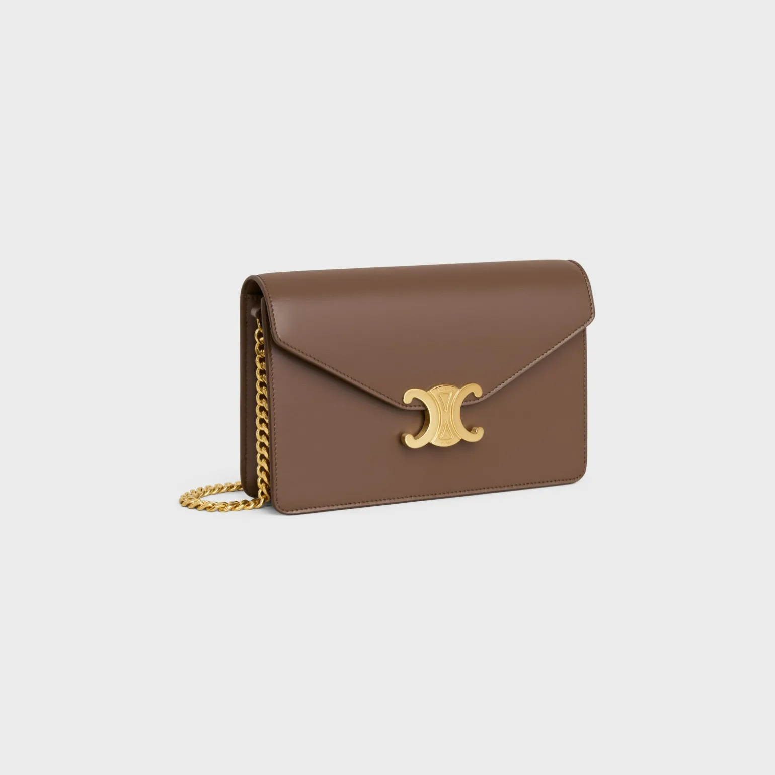WALLET ON CHAIN MARGO in Shiny calfskin