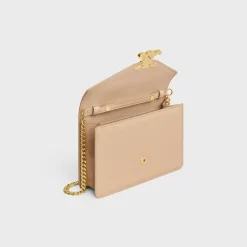WALLET ON CHAIN MARGO in PATENT CALFSKIN