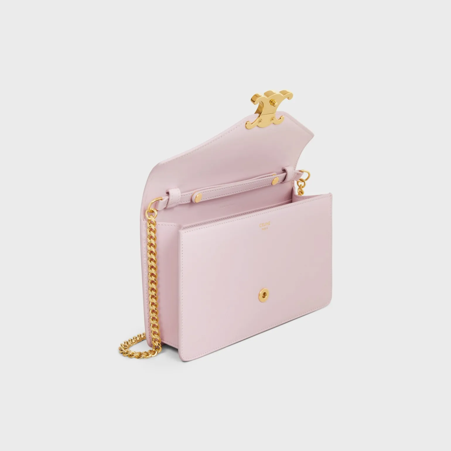 WALLET ON CHAIN MARGO in Shiny calfskin