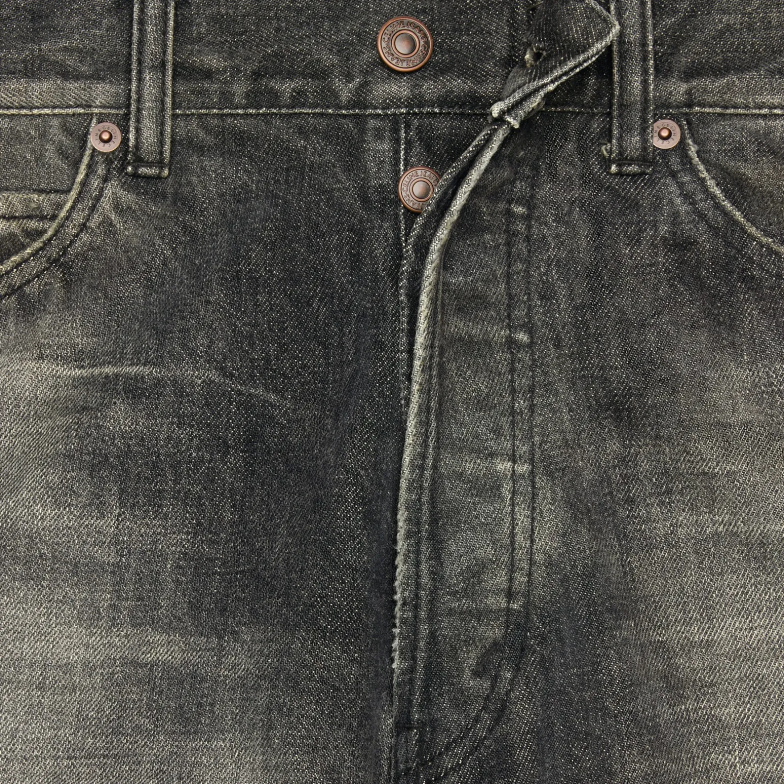 wesley jeans in black paradiso wash denim