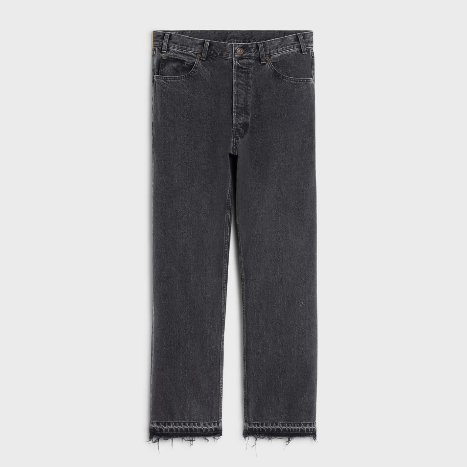 Wesley jeans in charcoal wash denim
