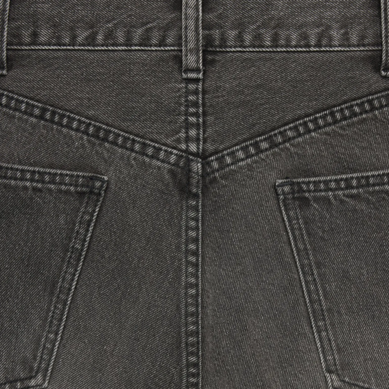 wesley jeans in vintage black wash denim